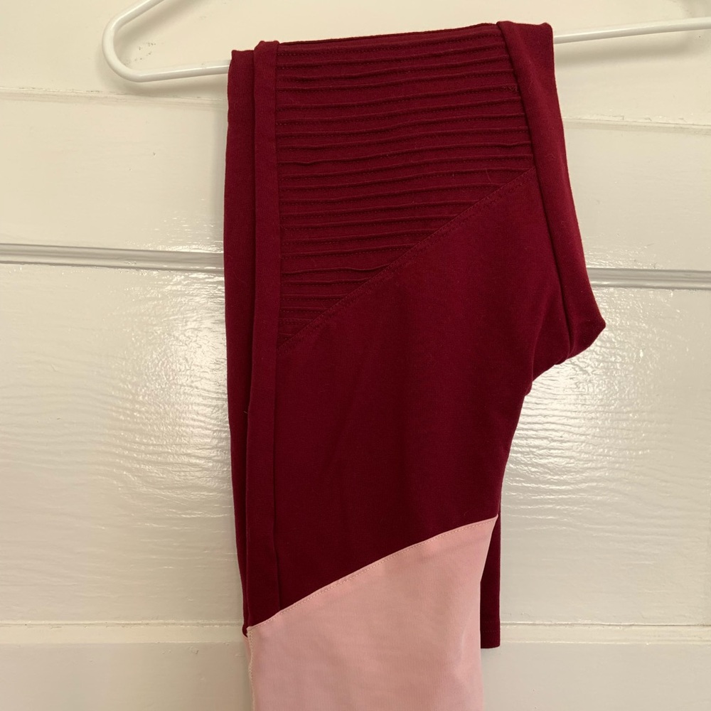 Maroon Leggings